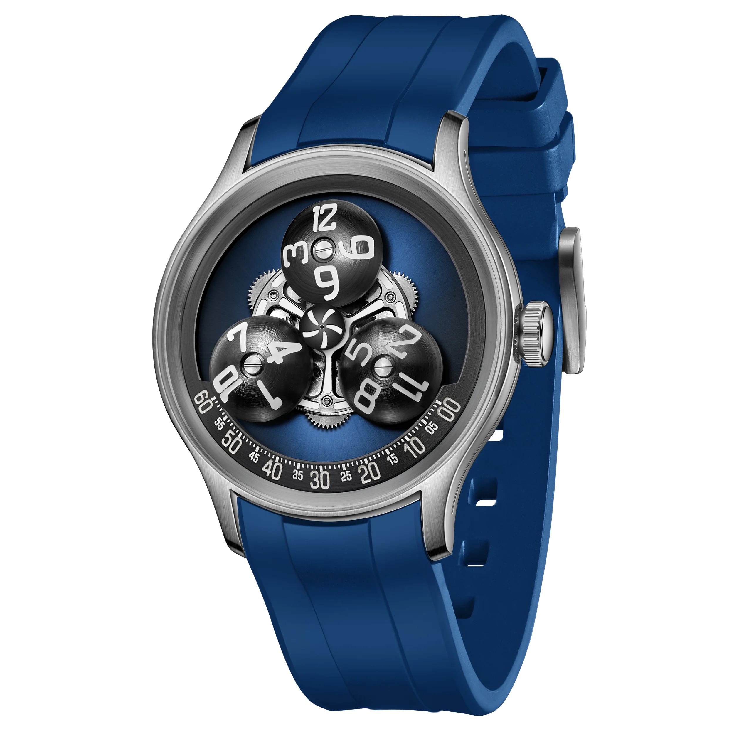 Luxury Design Mens Stak Trek Automatic Watch.  Three Body Theme. Water Ressitant  Mechanical Watch BLM-TRISOME