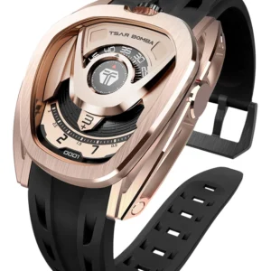 TSAR BOMBA Chivalry. C-8213 Mechanical Mens Watch. Water Resistant 100M