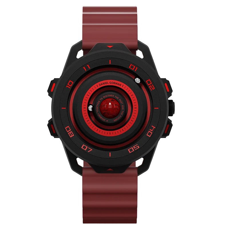 Daniel Gorman Men's Magnetic Bead Concept Matrix Watch. Pixel Art Design .. Quartz Watch